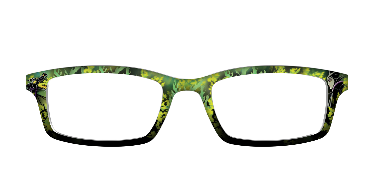 Maleficent's Dragon Flames - Front Top Image - Pair Eyewear