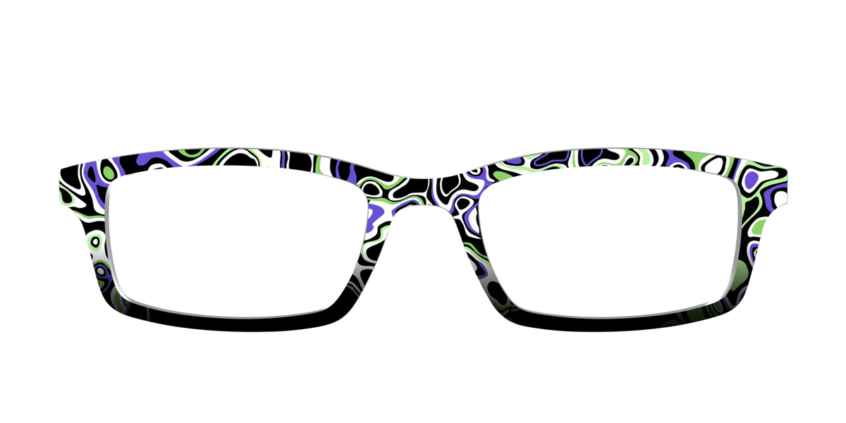 The Marbled Ectoplasm - Front Top Image - Pair Eyewear