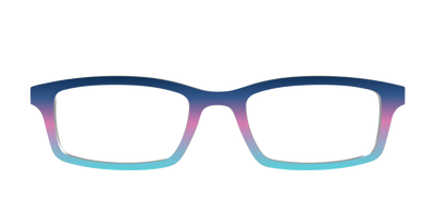 The Midnight to Aquamarine Gradient - Front Top Thumbnail - Pair Eyewear