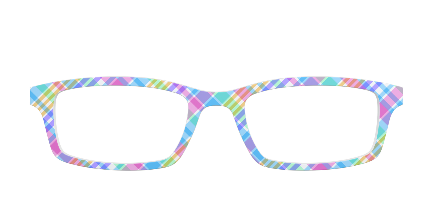 The Multicolor Madras - Front Top Image - Pair Eyewear