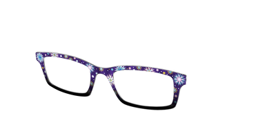The Mystical Snowflakes - Angle Top Thumbnail - Pair Eyewear