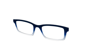 The Navy to White Gradient - Angle Top Thumbnail - Pair Eyewear