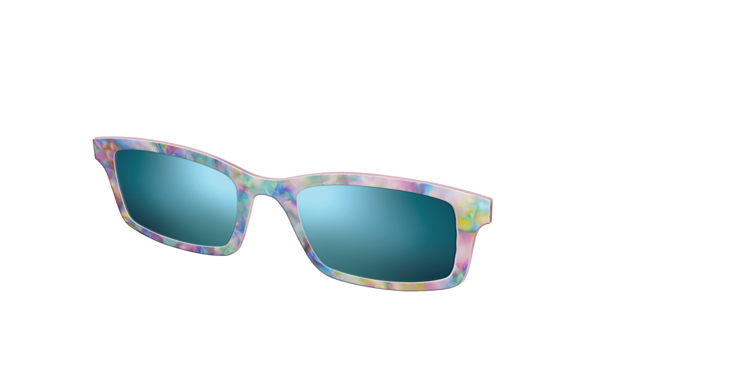 The Polarized Opalescent Sun Top - Angle Top Image - Pair Eyewear