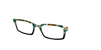 The Oxidized Copper Tortoise - Angle Top Thumbnail - Pair Eyewear