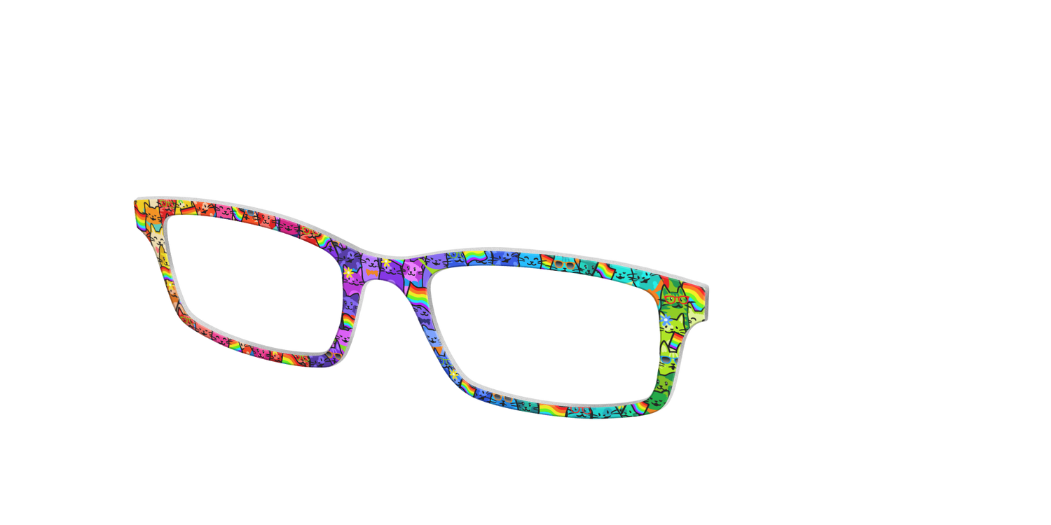 The Parade Cats - Angle Top Image - Pair Eyewear