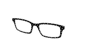 The Pearl Polka Dots - Angle Top Thumbnail - Pair Eyewear