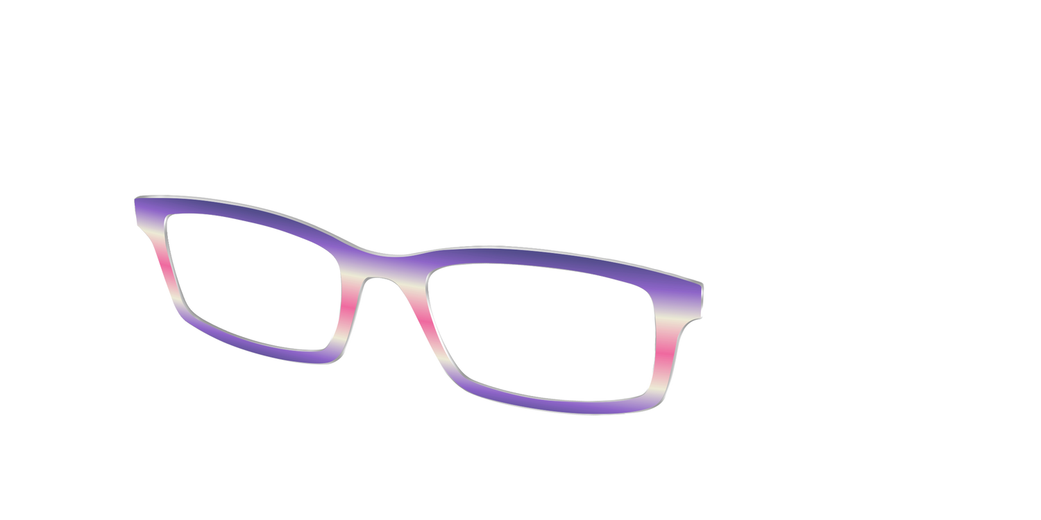 The Petunia Haze Gradient - Angle Top Image - Pair Eyewear