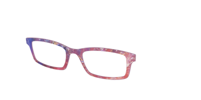 The Pink Nebulous Pearl - Angle Top Thumbnail - Pair Eyewear