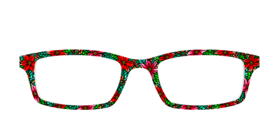 The Poinsettia Stained Glass - Front Top Thumbnail - Pair Eyewear