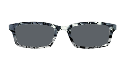 The Polarized Zebra Pearl Split Sun Top - Front Top Thumbnail - Pair Eyewear