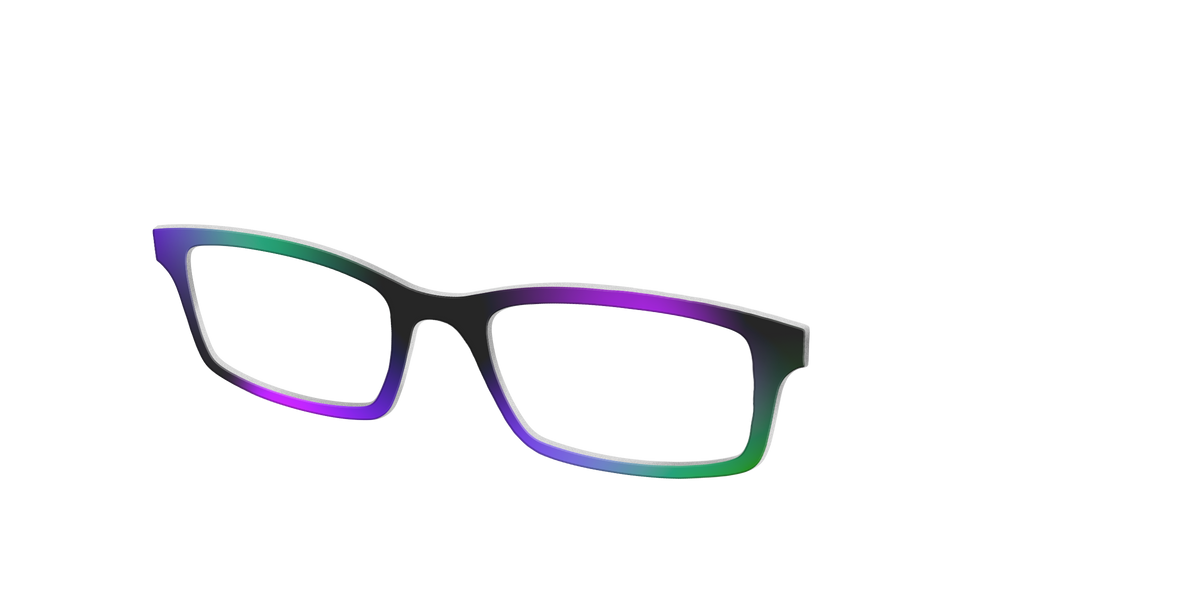 The Potion Gradient - Angle Top Image - Pair Eyewear