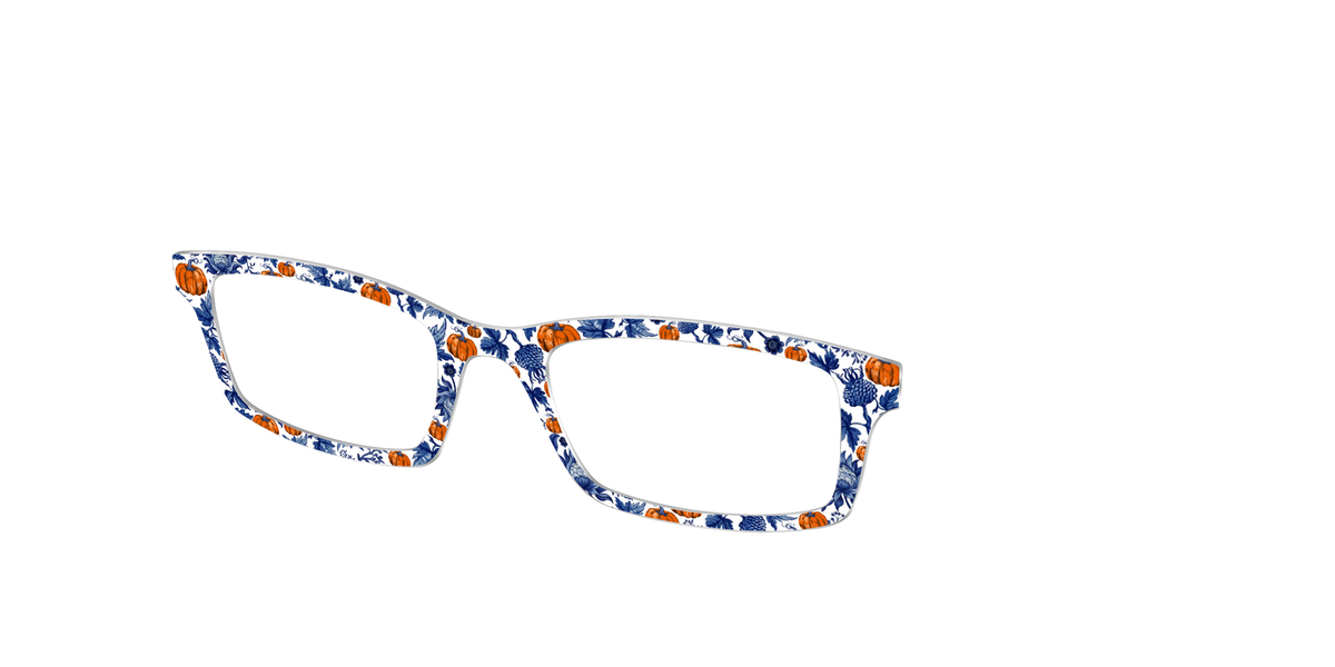 The Pumpkin Garden Toile - Angle Top Image - Pair Eyewear