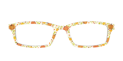 The Pumpkin Patch Crystal with Glitter - Front Top Thumbnail - Pair Eyewear