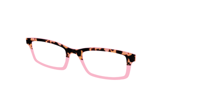 The Punch Tortoise Crystal Split - Angle Top Thumbnail - Pair Eyewear