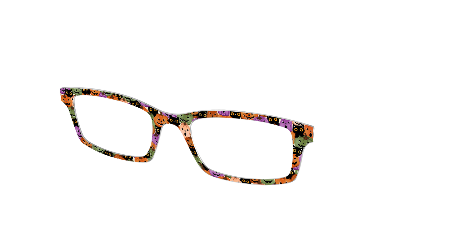 The Purring Pumpkins - Angle Top Image - Pair Eyewear