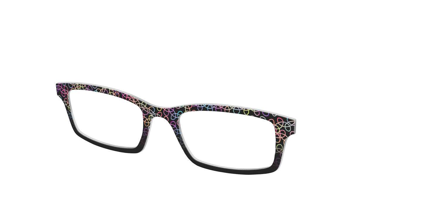 The Rainbow Necklace - Angle Top Image - Pair Eyewear