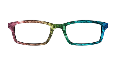 The Rainbow Prism - Front Top Thumbnail - Pair Eyewear