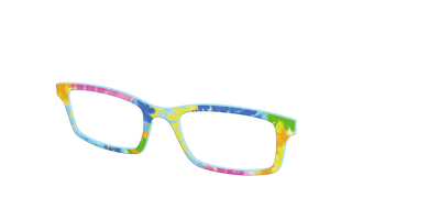 The Rainbow Tie-Dye - Angle Top Thumbnail - Pair Eyewear