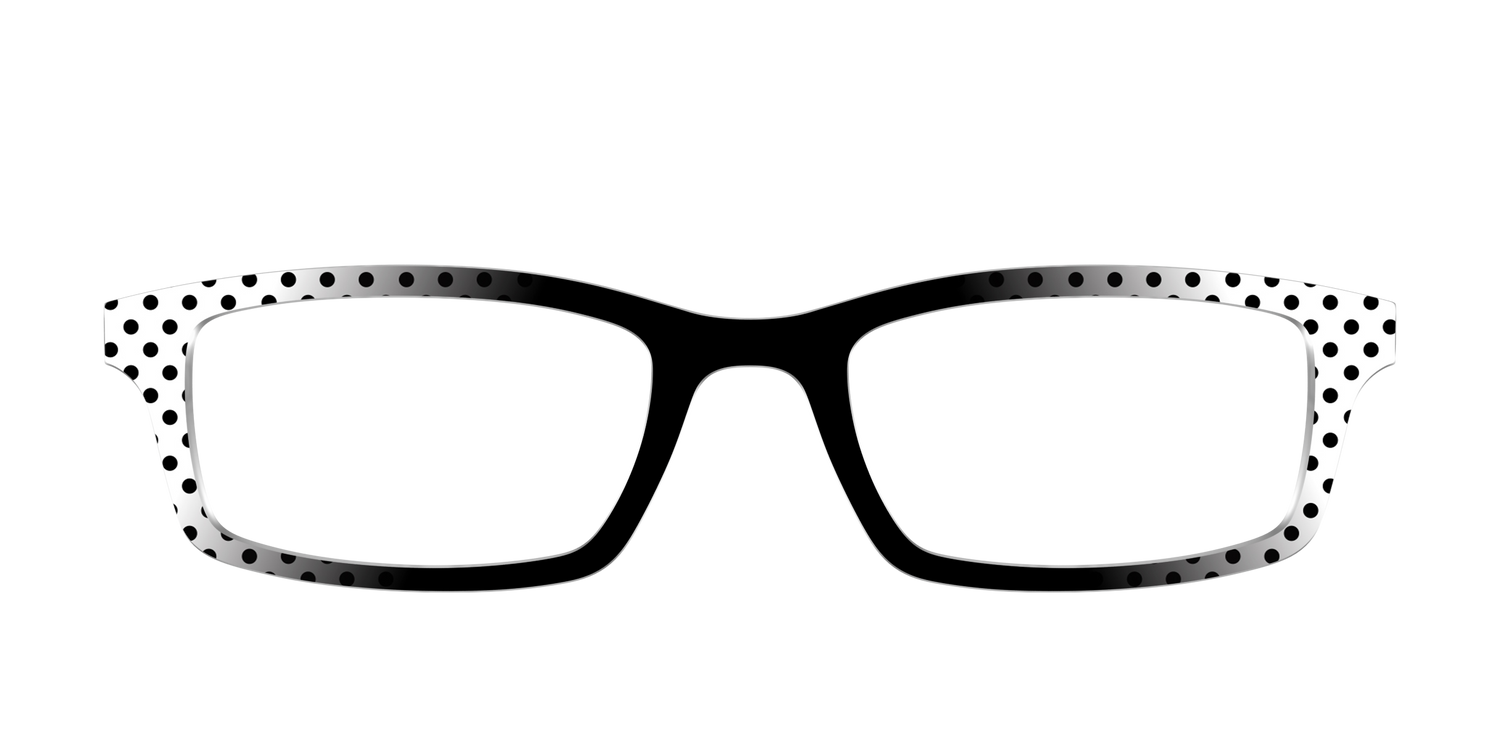 The Reimagined Polka Dots - Front Top Image - Pair Eyewear
