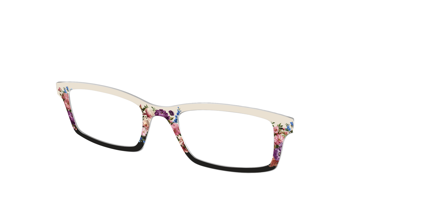 The Romantic Blossoms Split - Angle Top Image - Pair Eyewear