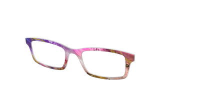 The Rose Quartz Crystal - Angle Top Thumbnail - Pair Eyewear