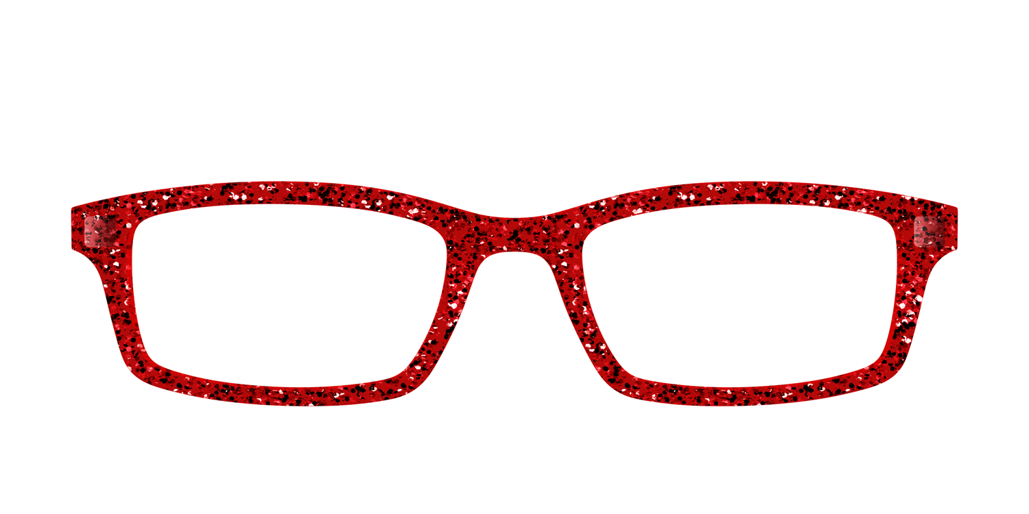 The Ruby Sparkle - Front Top Image - Pair Eyewear