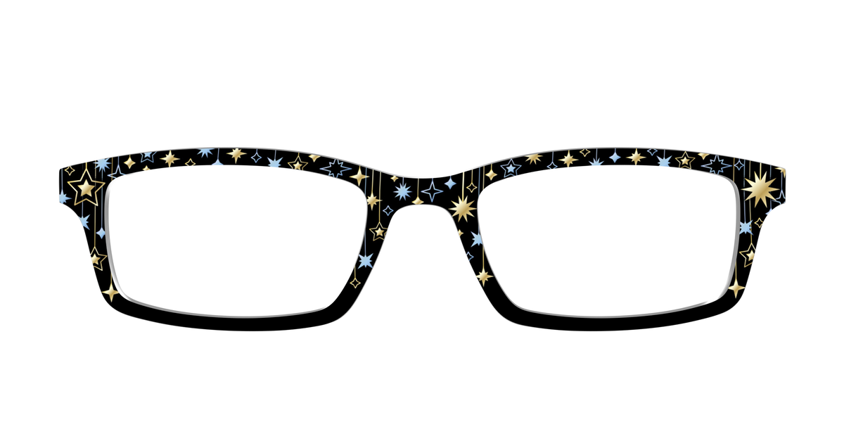 The Snowfall Starbursts - Front Top Image - Pair Eyewear