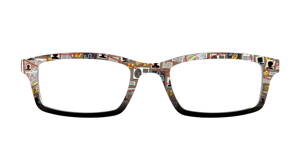 The Solved Mystery - Front Top Image - Pair Eyewear