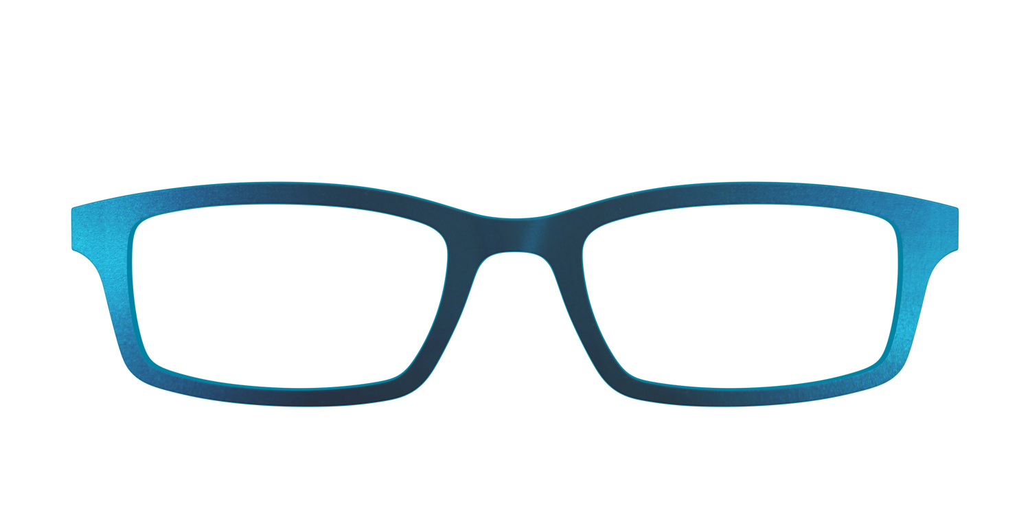 The Teal Mirror - Front Top Image - Pair Eyewear