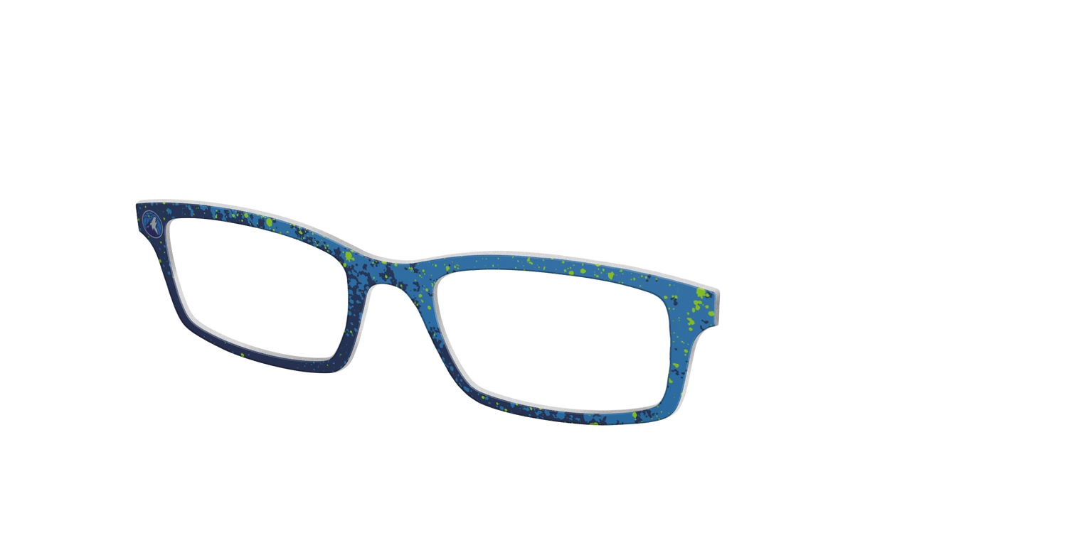 The Timberwolves Splatter - Angle Top Image - Pair Eyewear
