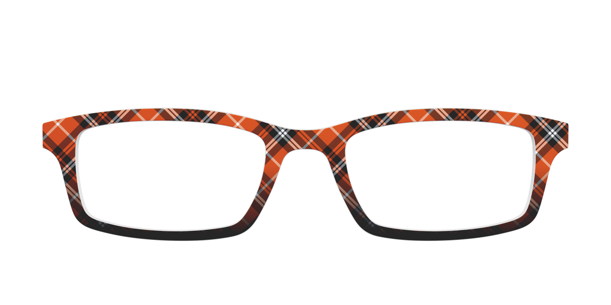 The Trick-or-Treat Plaid - Front Top Image - Pair Eyewear
