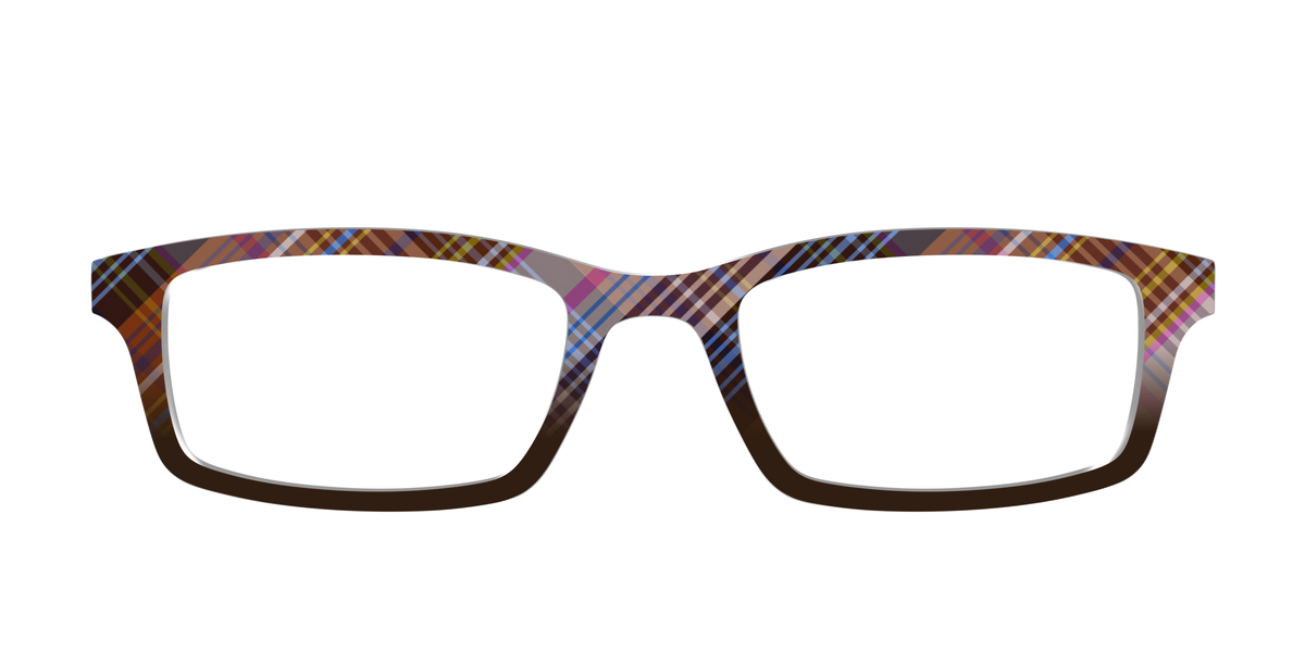 The Twill Tartan - Front Top Image - Pair Eyewear