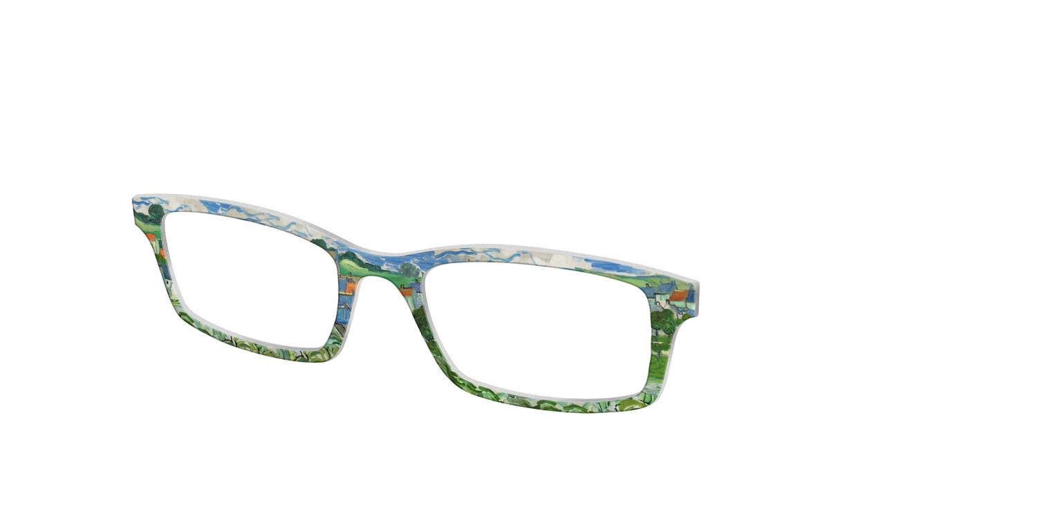 The View of Auvers-Sur-Oise - Angle Top Image - Pair Eyewear