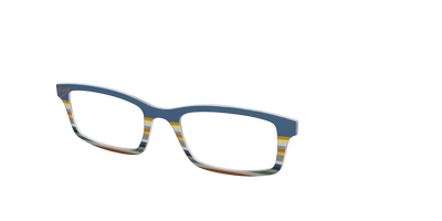 The Vincent Stripes - Angle Top Thumbnail - Pair Eyewear