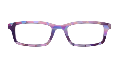 The Violet Rhombus - Front Top Thumbnail - Pair Eyewear