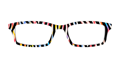 The Vivid Zebra Stripes - Pair Eyewear