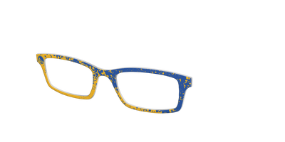 Warriors Splatter - Angle Top Thumbnail - Pair Eyewear