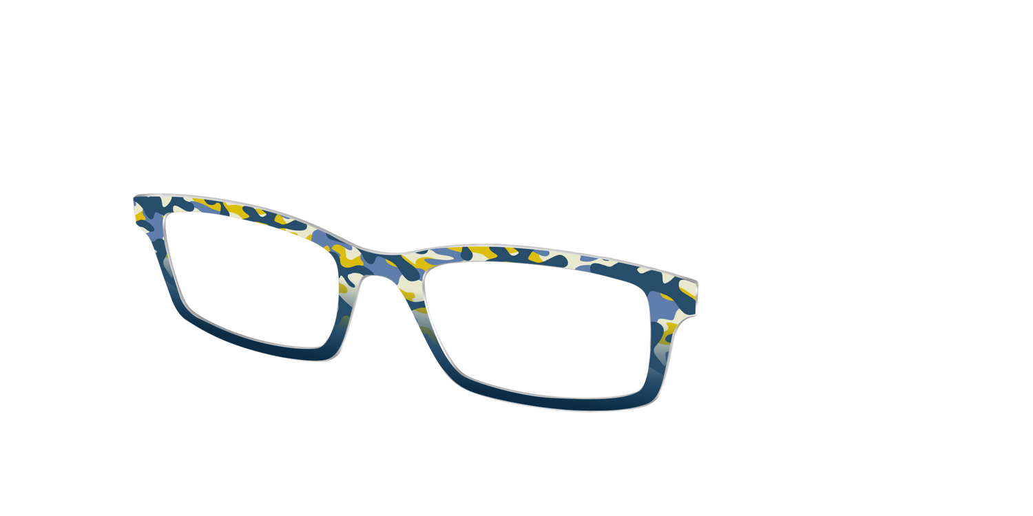 The Waterfront Breeze Camo - Angle Top Image - Pair Eyewear