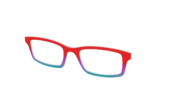 The Western Sunset Gradient - Angle Top Thumbnail - Pair Eyewear