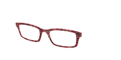 The Wild at Heart Gold Glitter - Angle Top Thumbnail - Pair Eyewear