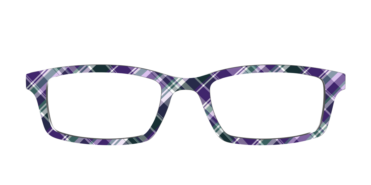 The Winter Winds Plaid - Front Top Image - Pair Eyewear