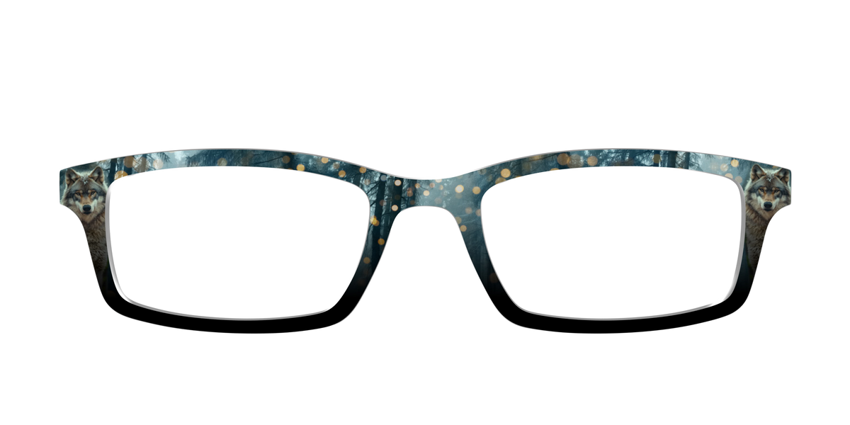 The Wolf Woods Bokeh - Front Top Image - Pair Eyewear
