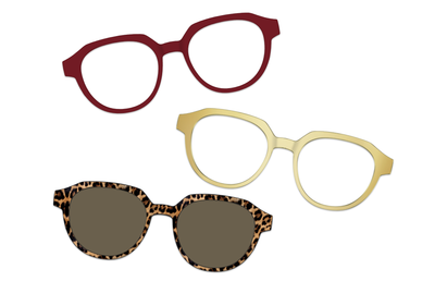 Amber Tortoise with Gold Set - Product Thumbnail 3 - Pair Eyewear