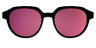 The Polarized Pink Reflective Sun Top - Front Top Thumbnail - Pair Eyewear