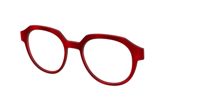 The Red Shimmer - Angle Top Thumbnail - Pair Eyewear