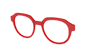 The Ruby Pin Dot - Angle Top Thumbnail - Pair Eyewear