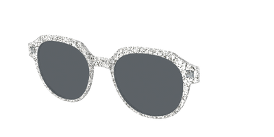 The Polarized Silver Sparkle Sun Top - Angle Top Thumbnail - Pair Eyewear