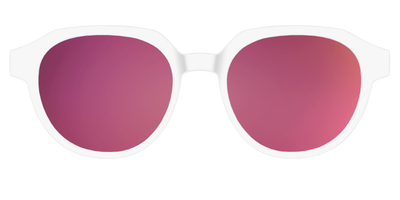 The Polarized White Sun Top - Front Top Thumbnail - Pair Eyewear