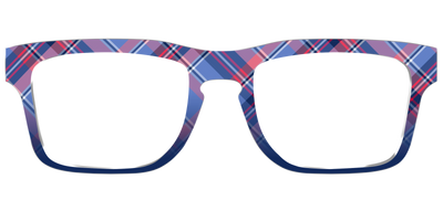 The Admiral Plaid - Front Top Thumbnail - Pair Eyewear