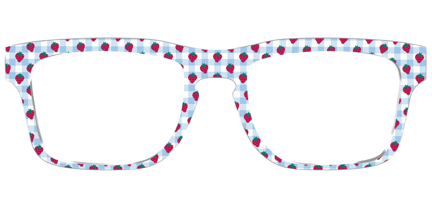 The Berry Picnic Gingham - Front Top Image - Pair Eyewear